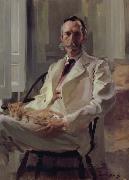 Cecilia Beaux Man with the Cat oil painting artist